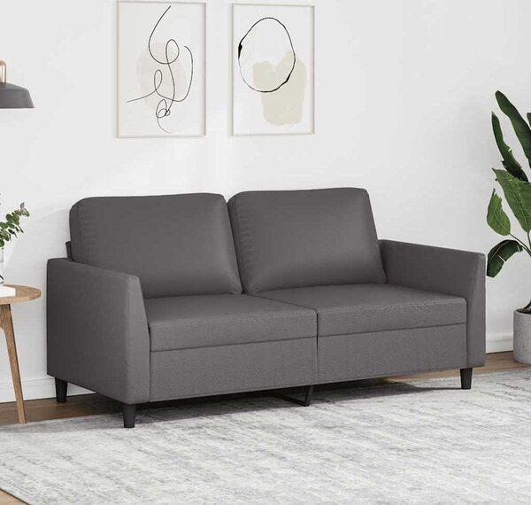 VidaXL 2místná pohovka 140 cm umělá kůže [359337] Barva: Černá