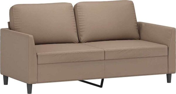 VidaXL 2místná pohovka 140 cm umělá kůže [359337] Barva: Černá