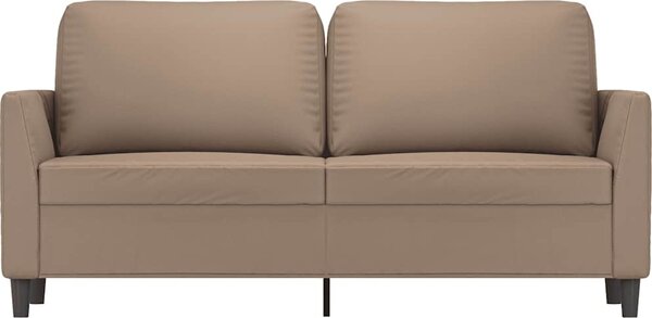 VidaXL 2místná pohovka 140 cm umělá kůže [359337] Barva: Černá