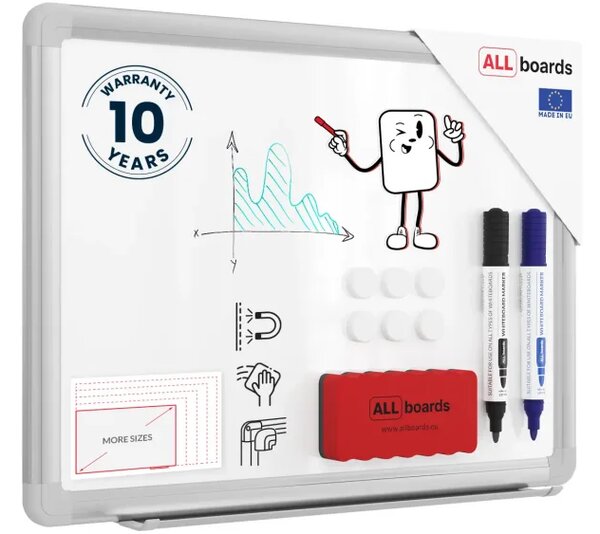 ALLboards PREMIUM EX34 magnetická tabule 30 x 40 cm