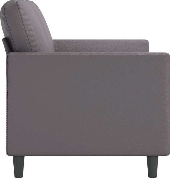 VidaXL 2místná pohovka 140 cm umělá kůže [359337] Barva: Černá