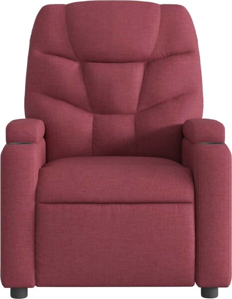 VidaXL Masážní polohovací křeslo textil [372461] Barva: Tmavě šedá