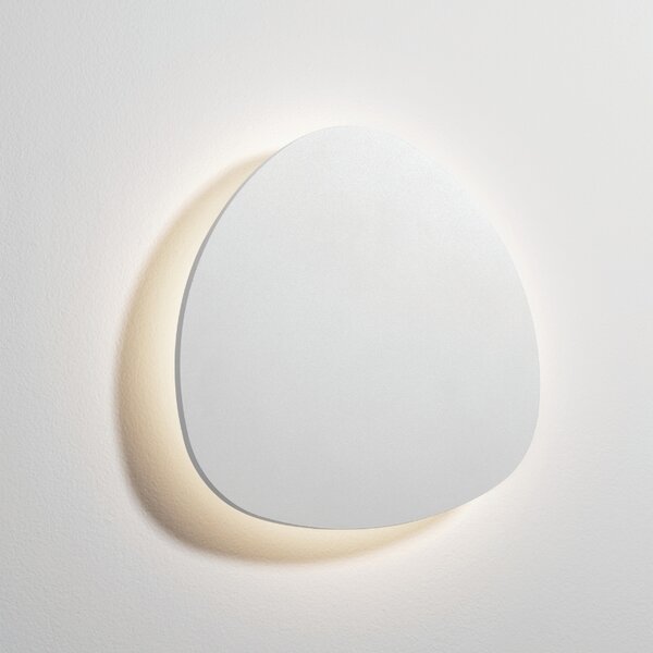 Bílé kovové nástěnné LED světlo Nova Luce Atena 19,9 cm
