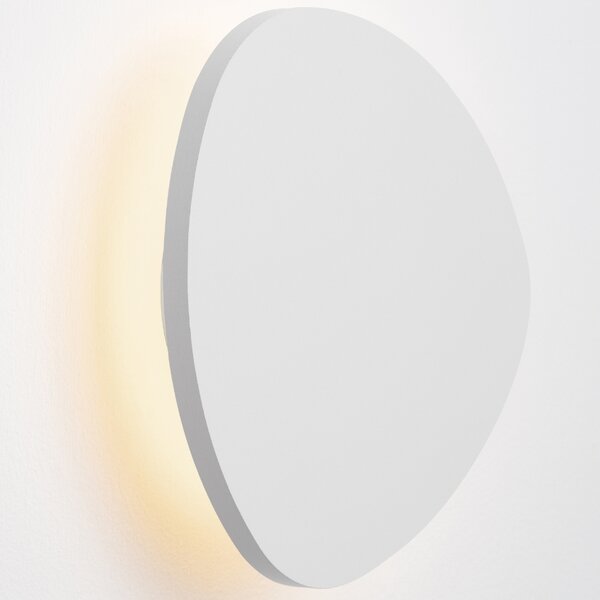 Bílé kovové nástěnné LED světlo Nova Luce Atena 19,9 cm