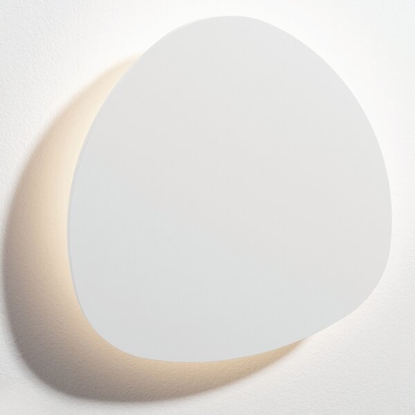 Bílé kovové nástěnné LED světlo Nova Luce Atena 15,3 cm