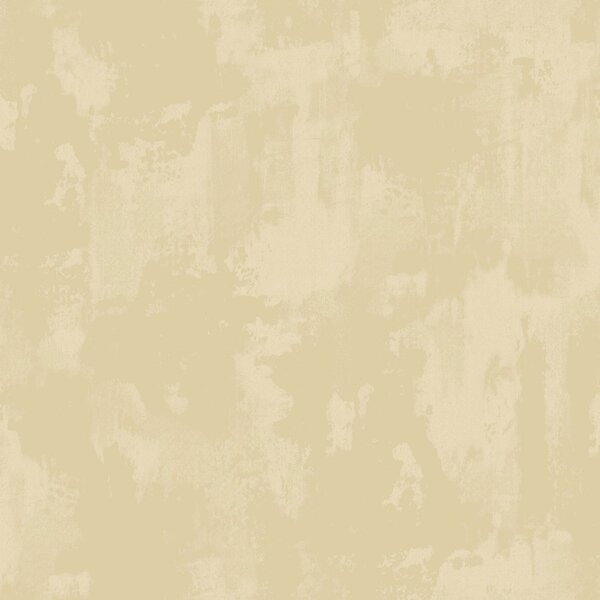 Okrová vliesová tapeta na zeď, imitace stěrky, 12393, Fiori Country, Parato