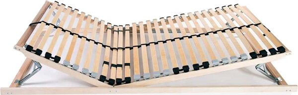 VidaXL Lamelový rošt postele s 28 lamelami 7 zón 70 x 200 cm [246455]