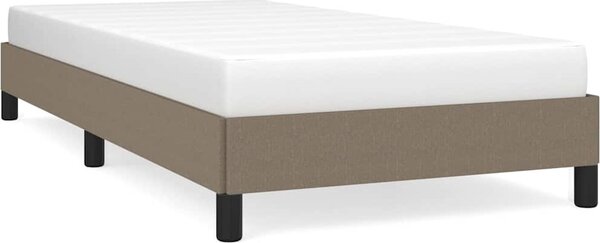VidaXL Rám postele bez matrací 90x200 cm textil [346690] Barva: Tmavě šedá