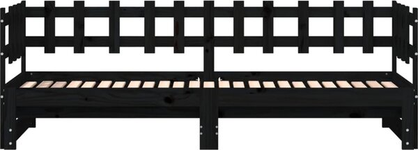 VidaXL Výsuvná postel 2x (90 x 200) cm masivní borovice [840390] Barva: Přírodní