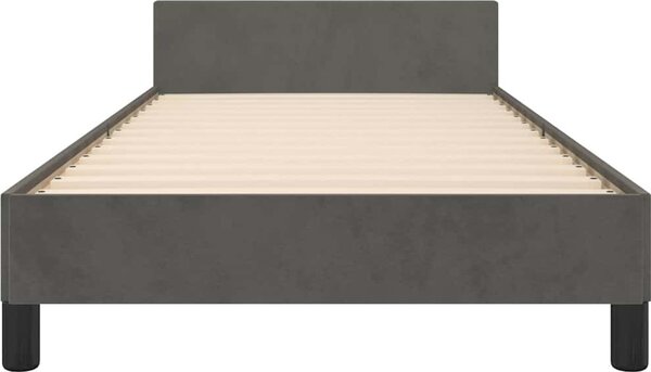 VidaXL Rám postele bez matrace 90 x 200 cm samet [3125856] Barva: Tmavě moddrá