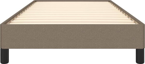 VidaXL Rám postele bez matrací 90x200 cm textil [346690] Barva: Tmavě šedá