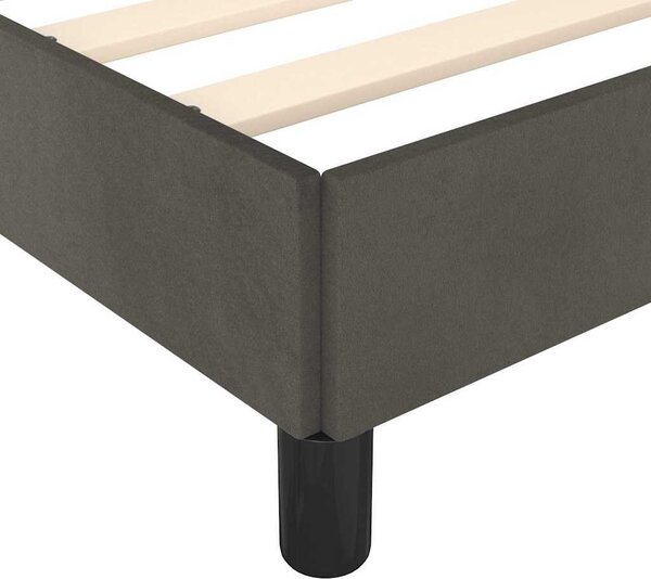 VidaXL Rám postele bez matrace 90 x 200 cm samet [3125856] Barva: Tmavě moddrá