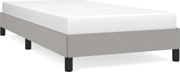 VidaXL Rám postele bez matrací 90x200 cm textil [346690] Barva: Tmavě šedá