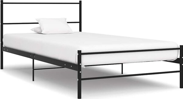 VidaXL Rám postele kovový 90 x 200 cm [286493] Barva: Černá
