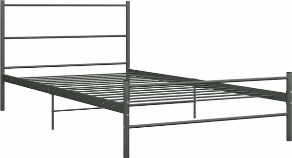 VidaXL Rám postele kovový 90 x 200 cm [286493] Barva: Černá