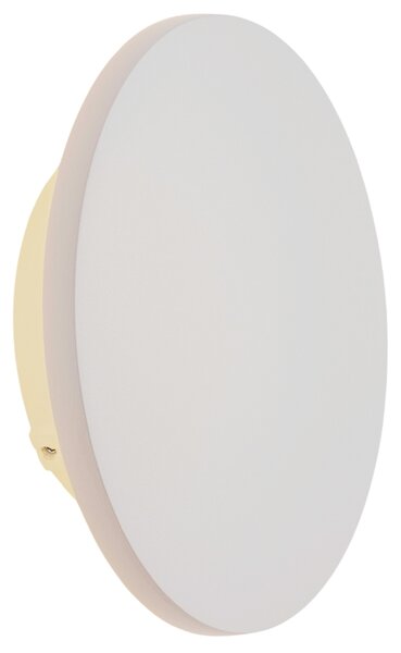 Bílé kovové venkovní nástěnné LED světlo Nova Luce Copper 13,5 cm