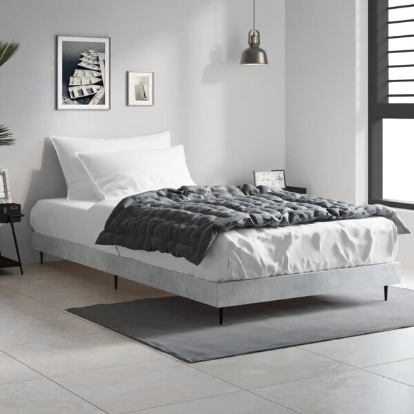 VidaXL Rám postele 90 x 200 cm kompozitní dřevo [832271] Barva: hnědý dub