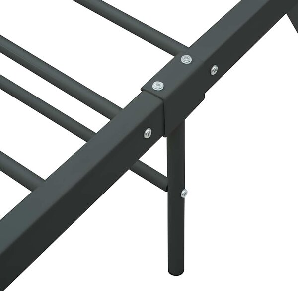 VidaXL Rám postele kovový 90 x 200 cm [286493] Barva: Černá