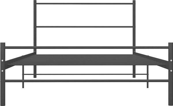 VidaXL Rám postele kovový 90 x 200 cm [286493] Barva: Černá