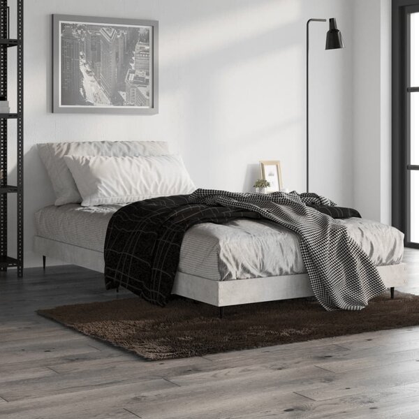 VidaXL Rám postele 90 x 200 cm kompozitní dřevo [832271] Barva: hnědý dub