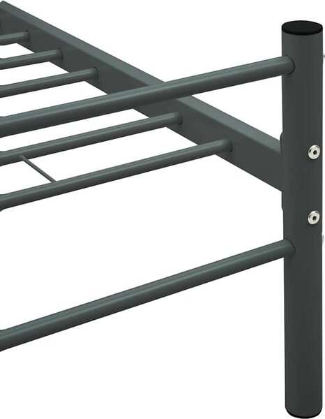 VidaXL Rám postele kovový 90 x 200 cm [286493] Barva: Černá