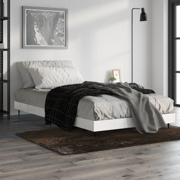 VidaXL Rám postele 90 x 200 cm kompozitní dřevo [832271] Barva: hnědý dub