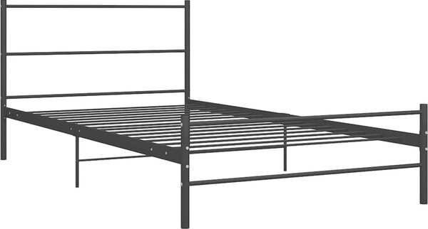 VidaXL Rám postele kovový 90 x 200 cm [286493] Barva: Černá