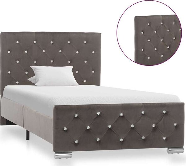 VidaXL Rám postele samet 90 x 200 cm [286823] Barva: Růžová