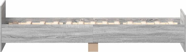VidaXL Rám postele 90 x 200 cm kompozitní dřevo [835930] Barva: Černý dub