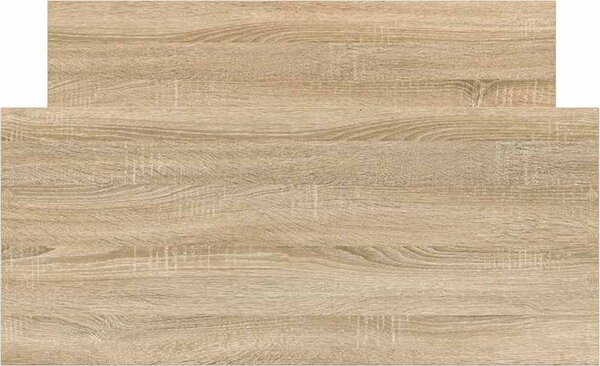VidaXL Rám postele bez matrace 90 x 190 cm kompozitní dřevo [835939] Barva: Bílá