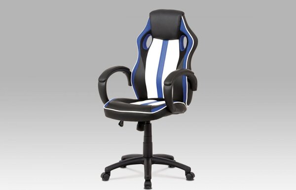 Kancelářská židle KA-V505 ekokůže / síťovina / plast