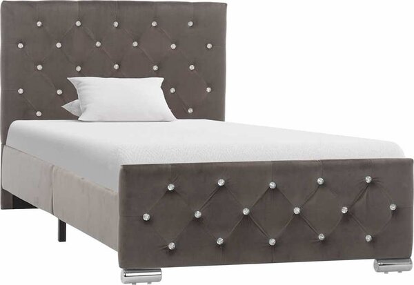 VidaXL Rám postele samet 90 x 200 cm [286823] Barva: Růžová