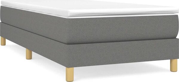VidaXL Rám postele s boxspringem 90 x 200 cm textil [3120584] Barva: Modrá