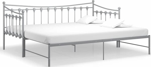 VidaXL Rám vysouvací postele/pohovky kovový 90 x 200 cm [324759] Barva: Černá