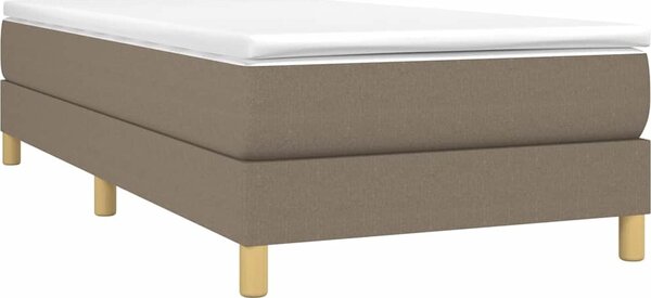 VidaXL Rám postele s boxspringem 90 x 200 cm textil [3120584] Barva: Modrá