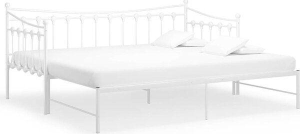 VidaXL Rám vysouvací postele/pohovky kovový 90 x 200 cm [324759] Barva: Černá