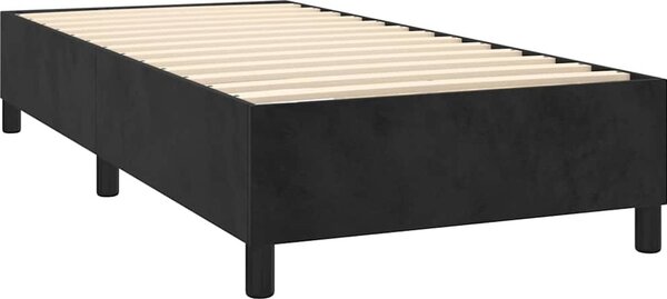 VidaXL Rám postele s boxspringem 90 x 200 cm samet [3121100] Barva: světle šedá