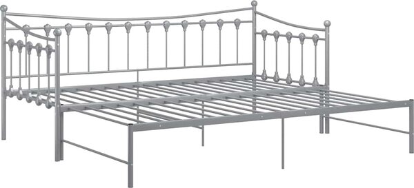 VidaXL Rám vysouvací postele/pohovky kovový 90 x 200 cm [324759] Barva: Černá