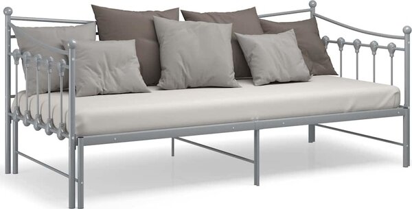 VidaXL Rám vysouvací postele/pohovky kovový 90 x 200 cm [324759] Barva: Černá