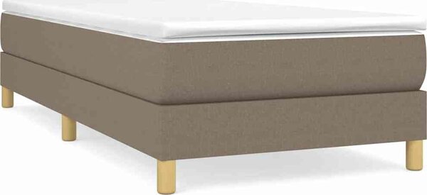 VidaXL Rám postele s boxspringem 90 x 200 cm textil [3120584] Barva: Modrá