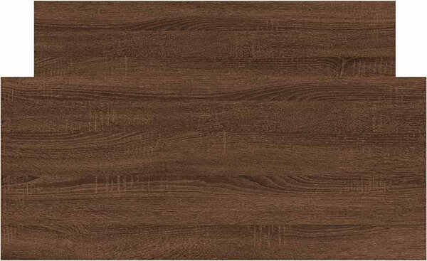 VidaXL Rám postele 100 x 200 cm kompozitní dřevo [835938] Barva: šedá sonoma