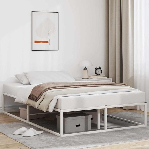 VidaXL Rám postele bez matrace 120x200 cm kovový [324787] Barva: Černá