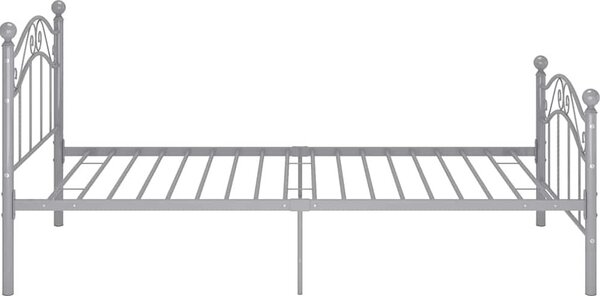 VidaXL Rám postele kov 90 x 200 cm [324989] Barva: Bílá