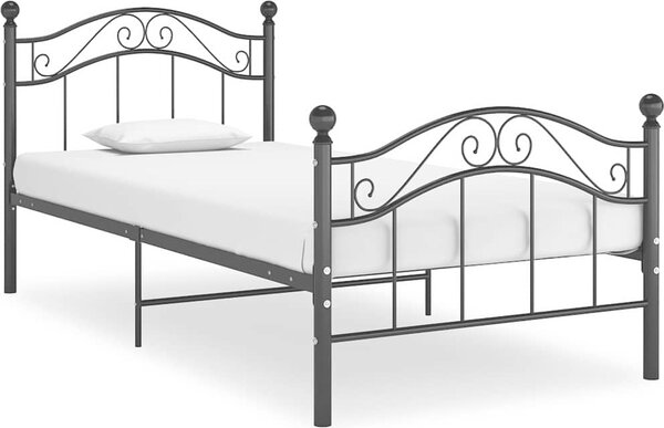 VidaXL Rám postele kov 90 x 200 cm [324989] Barva: Bílá