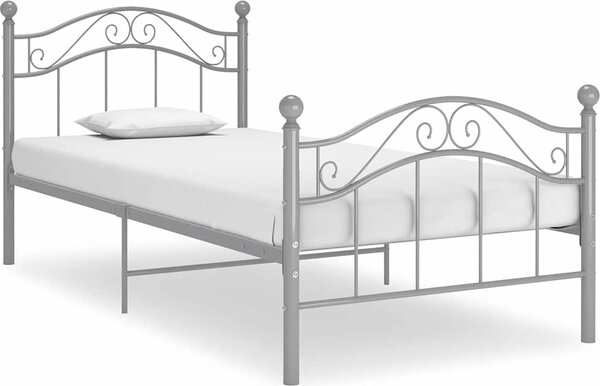 VidaXL Rám postele kov 90 x 200 cm [324989] Barva: Bílá