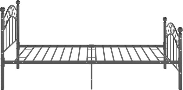 VidaXL Rám postele kov 90 x 200 cm [324989] Barva: Bílá