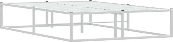 VidaXL Rám postele bez matrace 120x200 cm kovový [324787] Barva: Černá