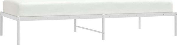 VidaXL Kovový rám postele 90 x 200 cm [350839] Barva: Bílá