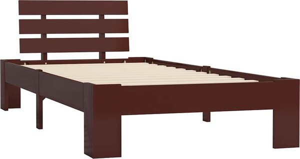 VidaXL Rám postele masivní borové dřevo 100 x 200 cm [283155] Barva: medová hnědá