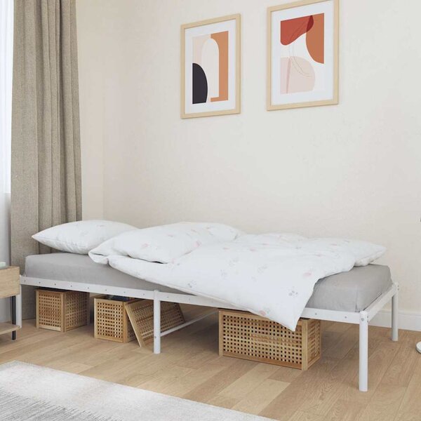 VidaXL Kovový rám postele 90 x 190 cm [350905] Barva: Černá